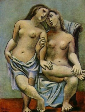Dos mujeres desnudas 1 1906 Pablo Picasso Pinturas al óleo